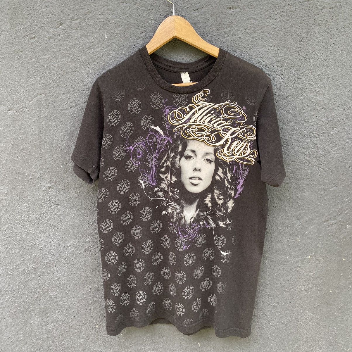 Band Tees Thrashed Faded Vintage Y2K Alicia Keys ERD GRUNGE TEE Size US M / EU 48-50 / 2 - 1 Thumbnail