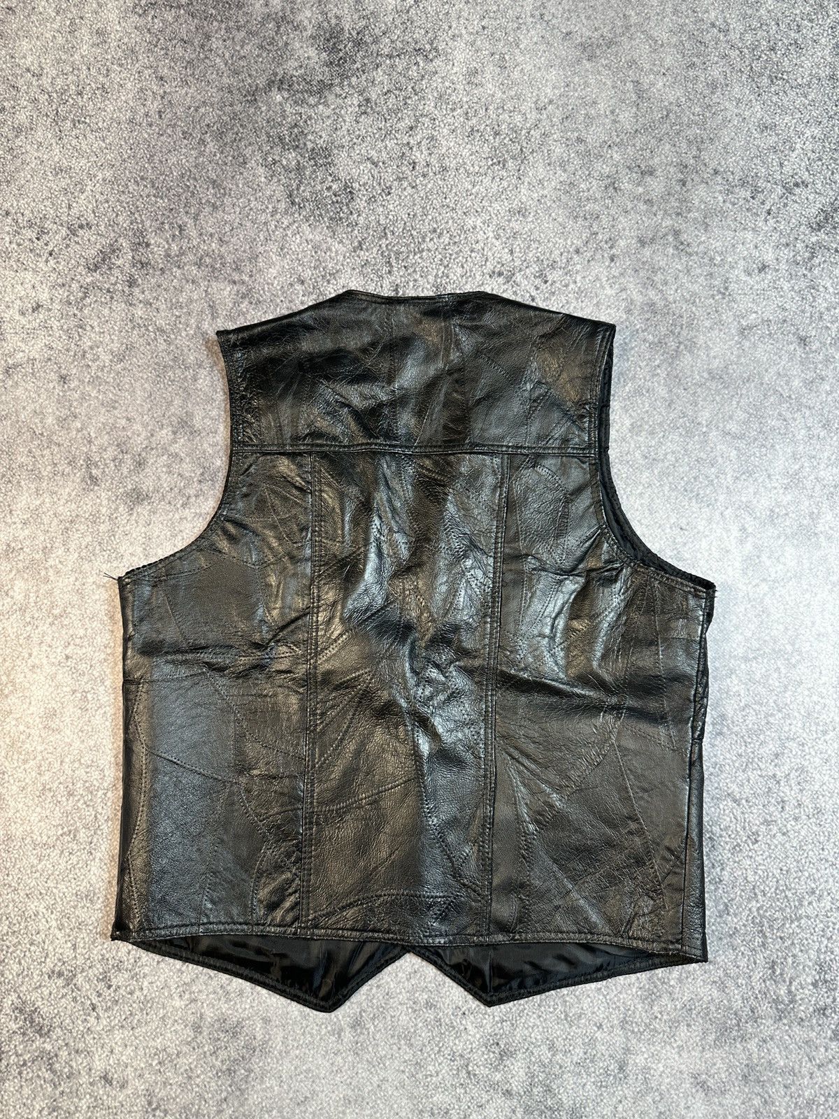 Vintage Y2K Vintage Leather Vests Streetwear Style Casual Rare USA M Size US M / EU 48-50 / 2 - 5 Thumbnail