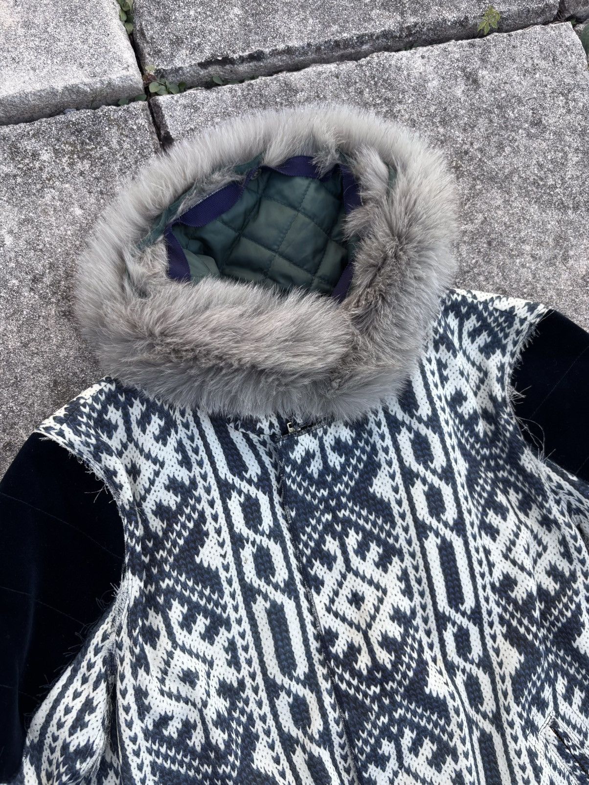 Undercover AW12 Psycho Color undercover fur bomber Size US S / EU 44-46 / 1 - 2 Thumbnail