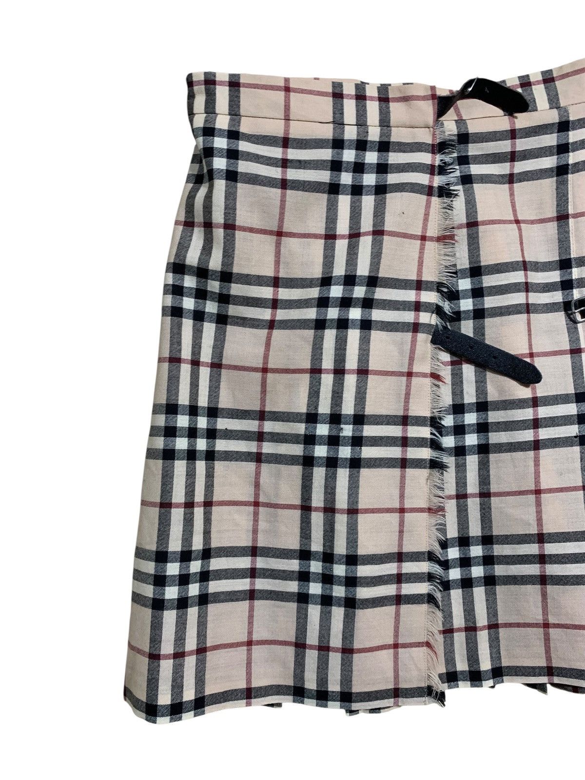 Burberry 🔥BURBERRY NOVACHECK MINI SKIRTS WOOL Size 25" / US 0 / IT 36 - 2 Thumbnail