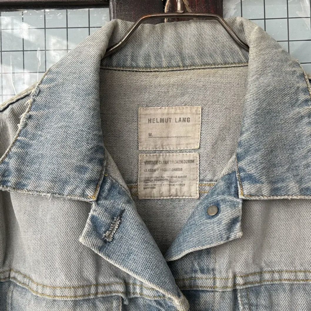 Helmut Lang Helmut Lang 00s 3rd Type Denim Jacket Size US S / EU 44-46 / 1 - 3 Thumbnail