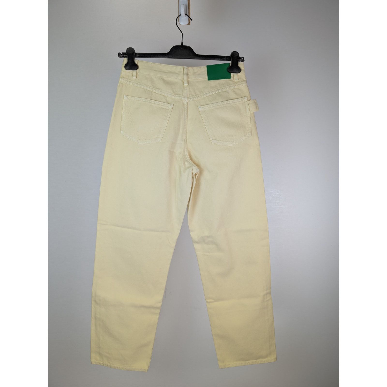 Bottega Veneta o1rshd1 Washed Coloured Denim Trousers Jean in Banana Size US 30 / EU 46 - 1 Thumbnail