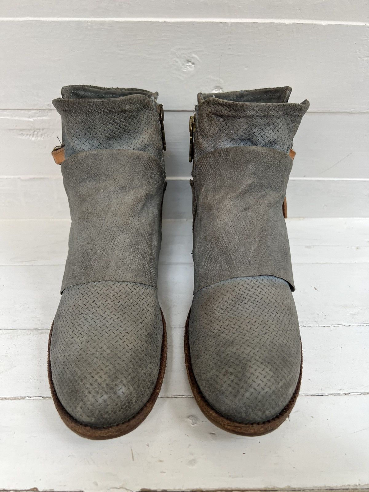 A.S.98 AS 98 Leather Boots Avant Garde KimRii x Guidi design Size US 8 / IT 38 - 2 Thumbnail
