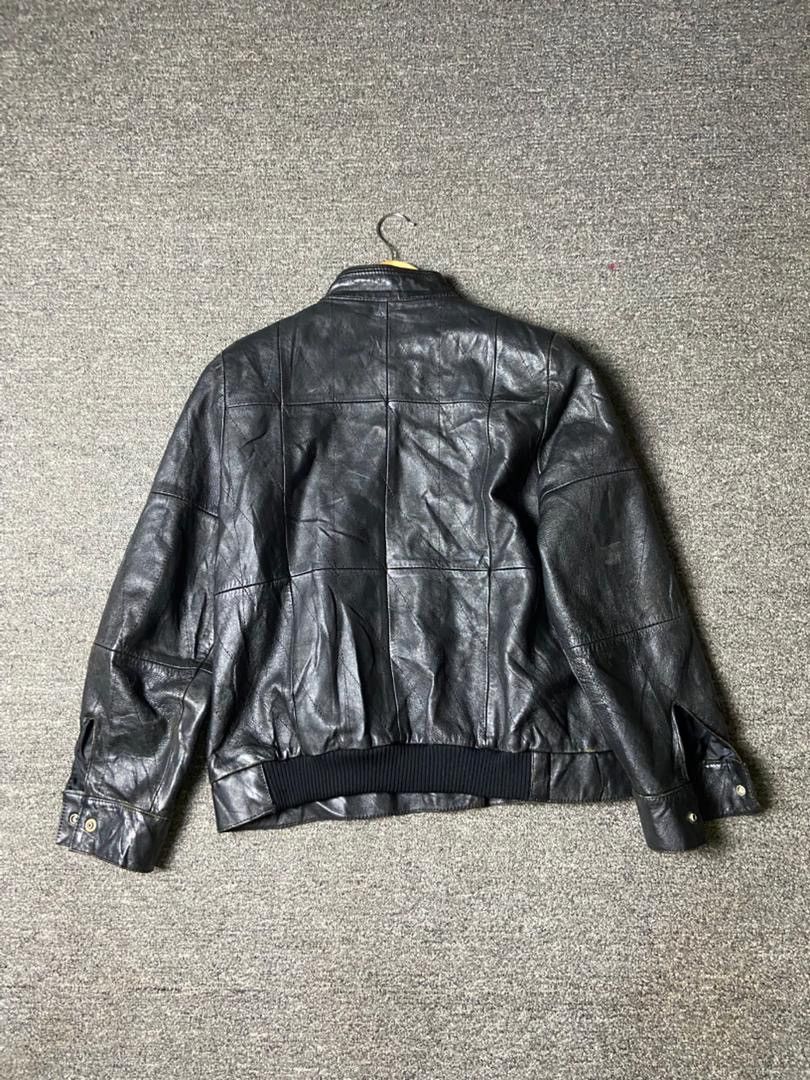Japanese Brand Japanese Brand Button & Zip Leather Jacket (176) Size US XXS / EU 40 - 2 Thumbnail