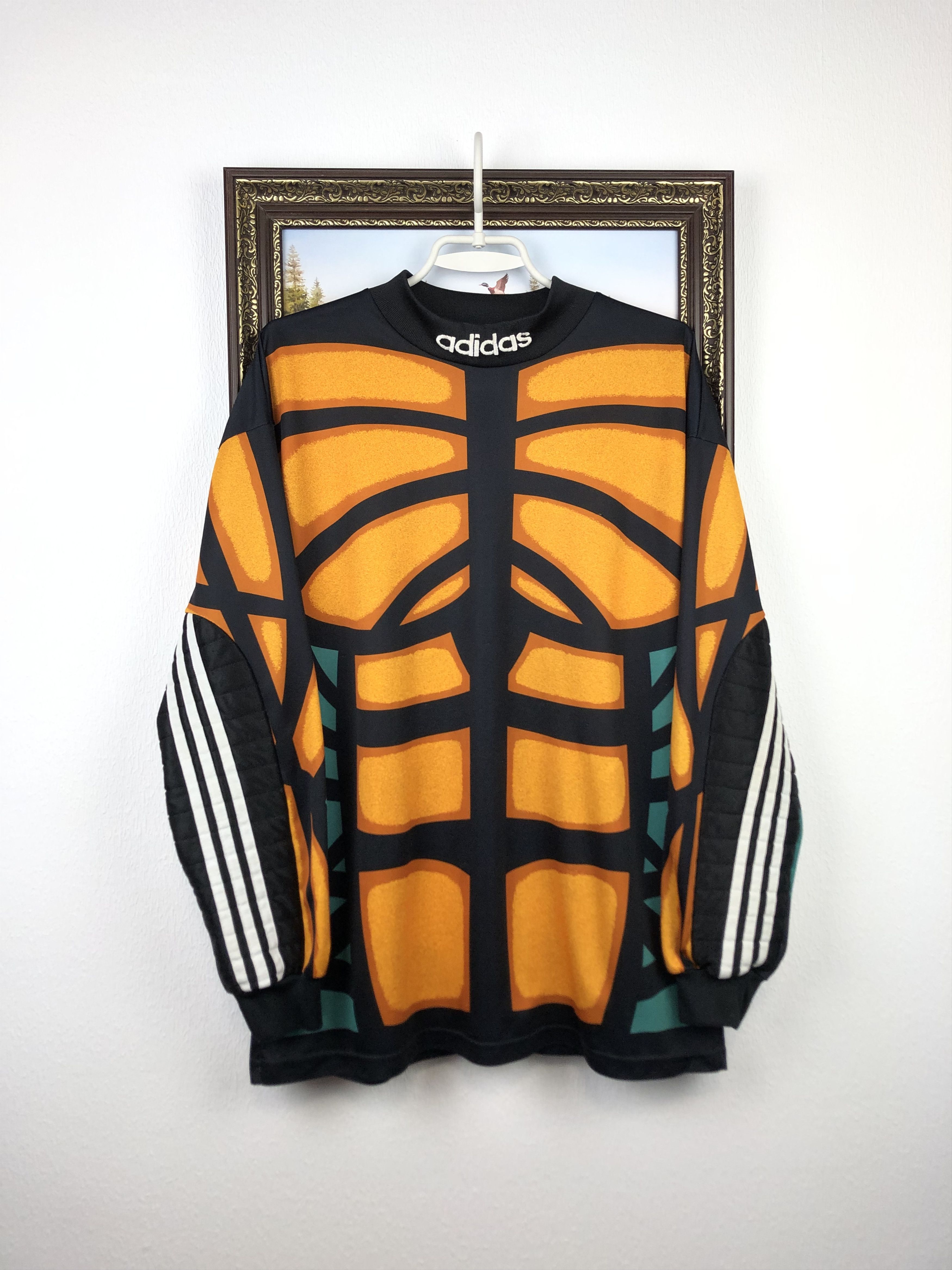 Adidas Vintage Adidas Goalkeeper Template Soccer Jersey Shirt Size US M / EU 48-50 / 2 - 1 Thumbnail