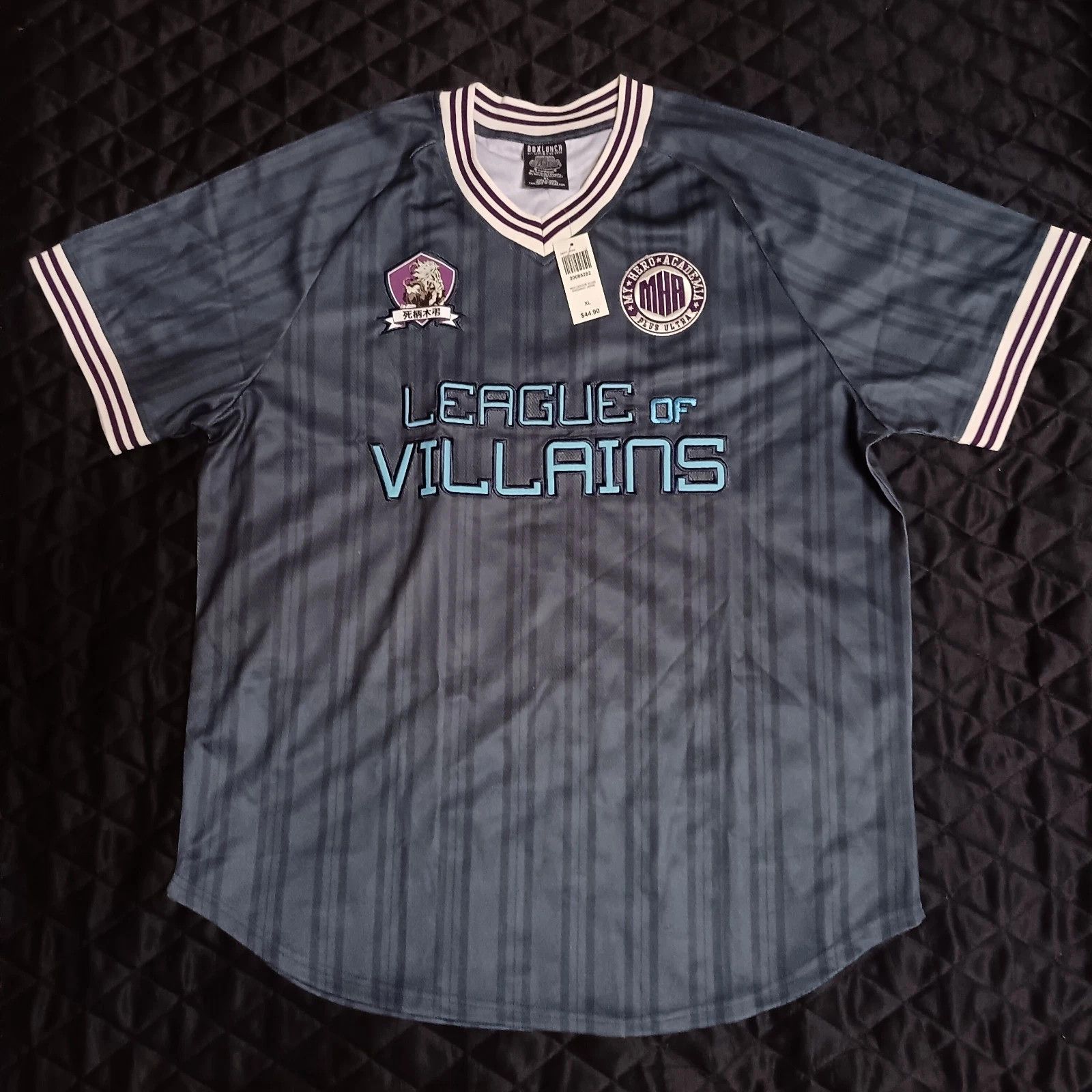 Anime Boxlunch My Hero Academia Tomura Shigaraki Soccer Jersey Size US XL / EU 56 / 4 - 1 Thumbnail