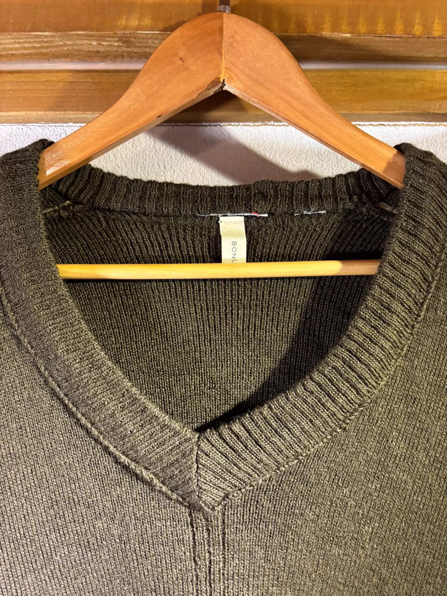 Other BONUM Oversize M65 Pants Remake Batwing Knit Size ONE SIZE - 2 Thumbnail
