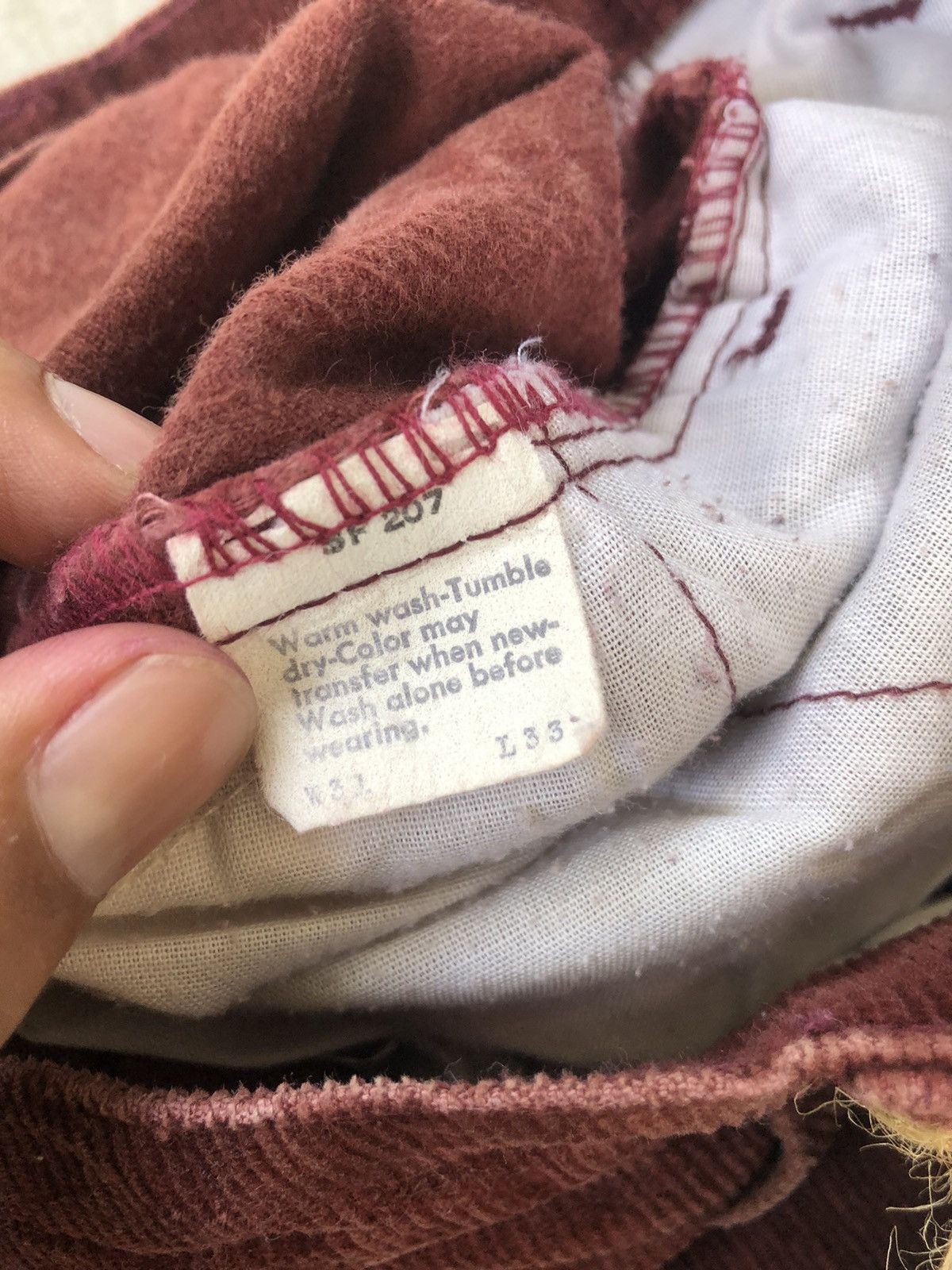 Vintage Vintage 70’s Levi’s Corduroy Pants Flared Jeans 646 Size US 30 / EU 46 - 17 Thumbnail