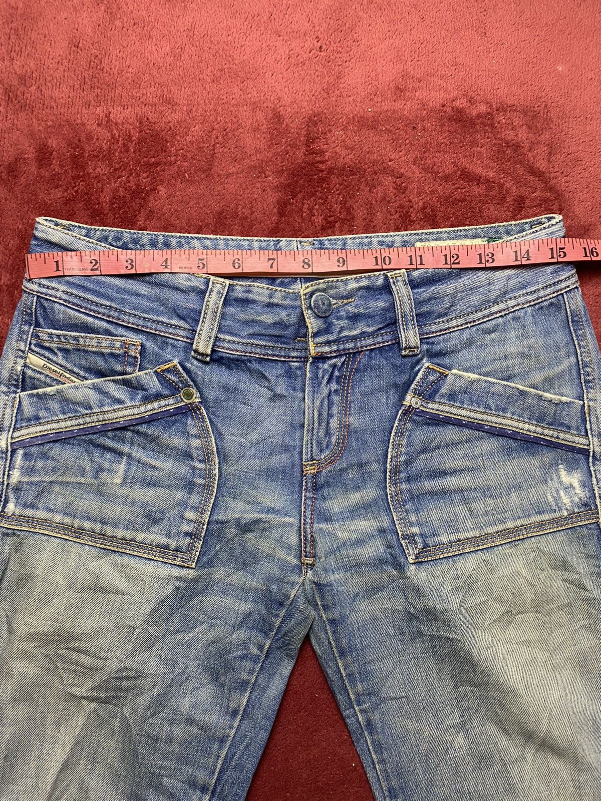 Vintage Vintage Bobson International Distressed Faded Jeans Size US 29 - 9 Thumbnail
