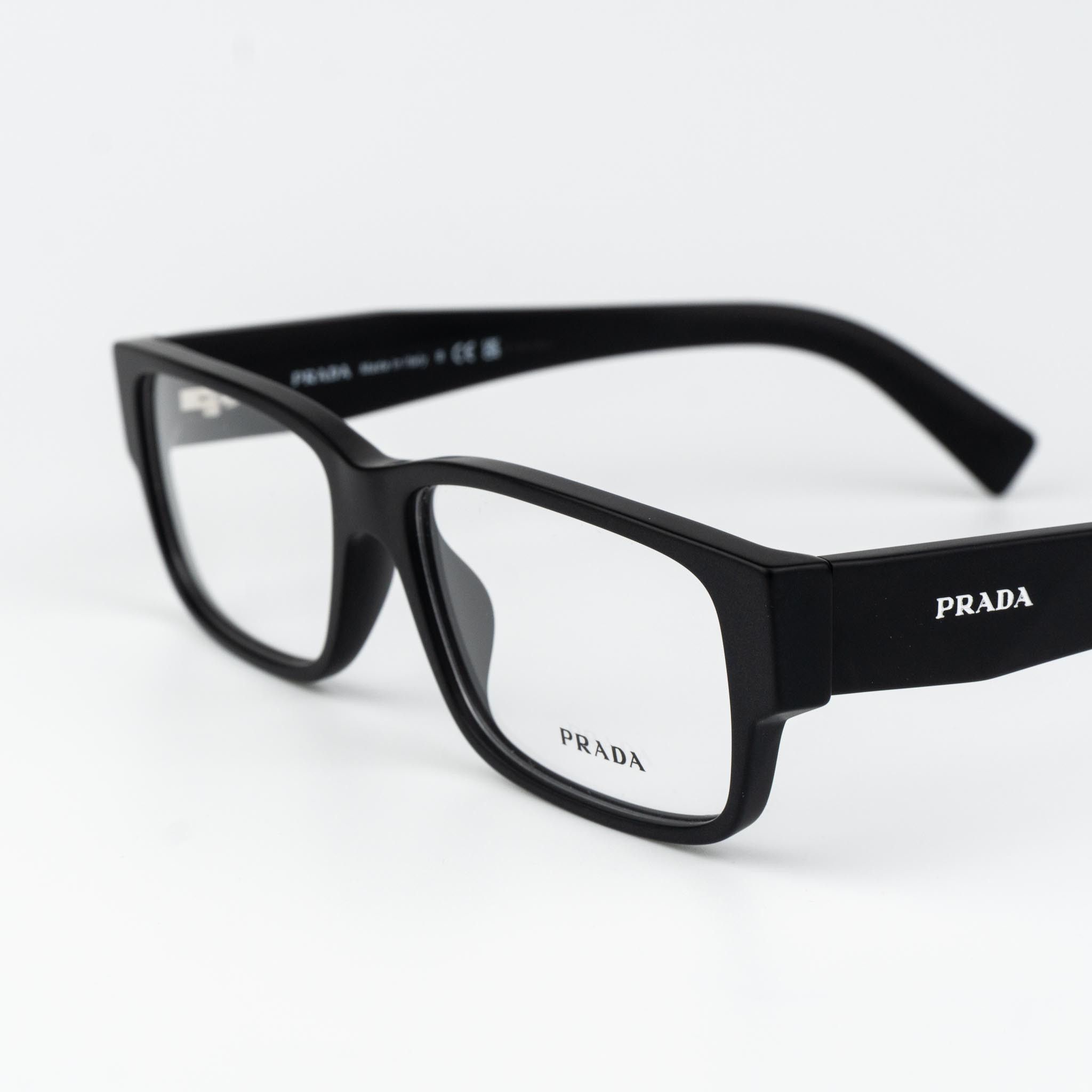 Prada Prada Men Eyeglasses Rectangle PRB09V 12P1O1 NEW AUTHENTIC Size ONE SIZE - 7 Thumbnail