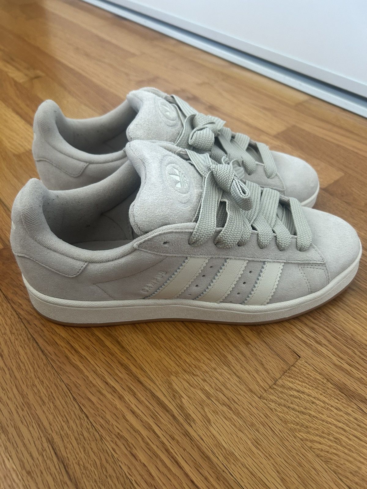 Adidas Adidas Campus OOs Suede Gray Sneakers Size US 10 / EU 43 - 2 Thumbnail