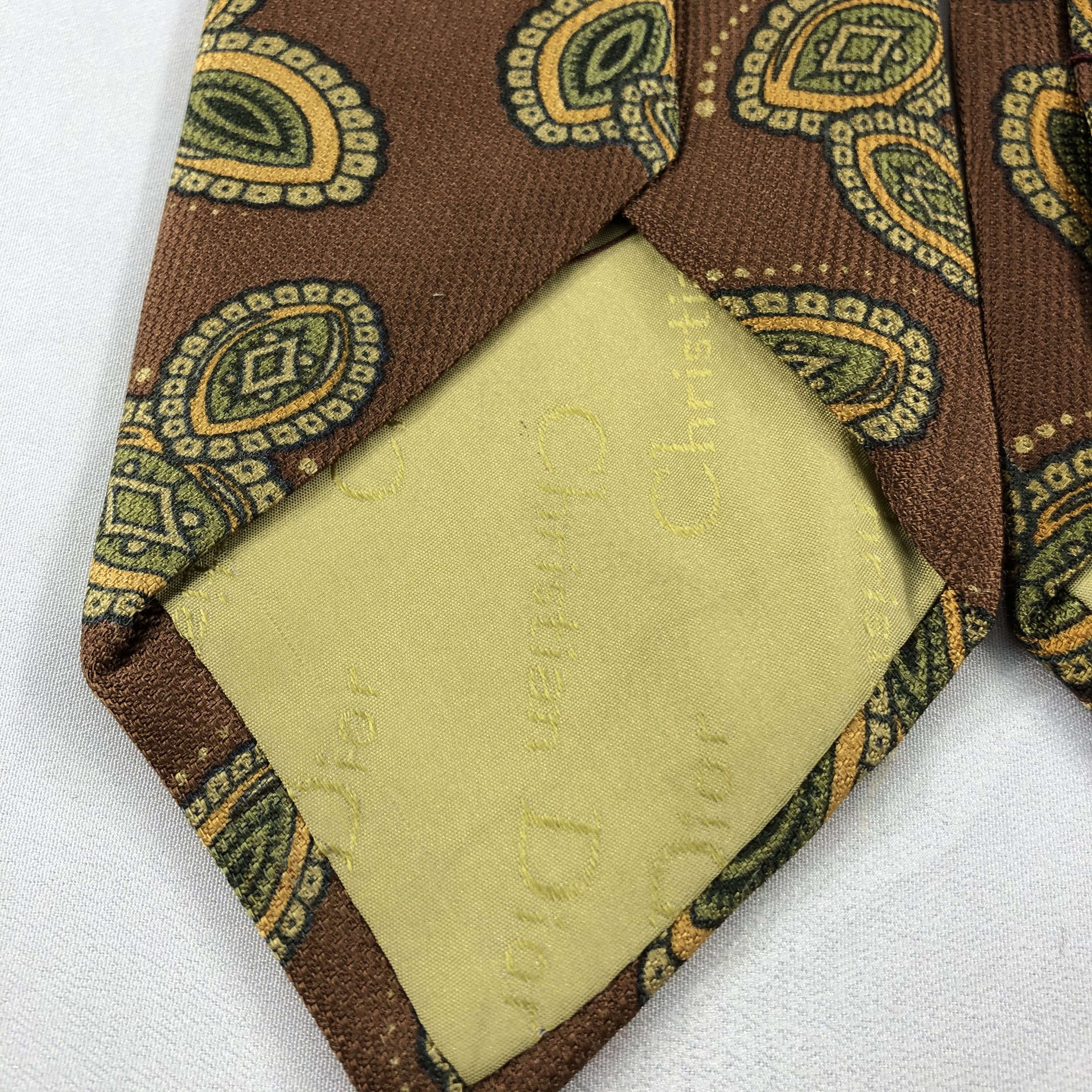 Vintage ChRIStian diOR Silk Neck Ties T95 Size ONE SIZE - 4 Thumbnail