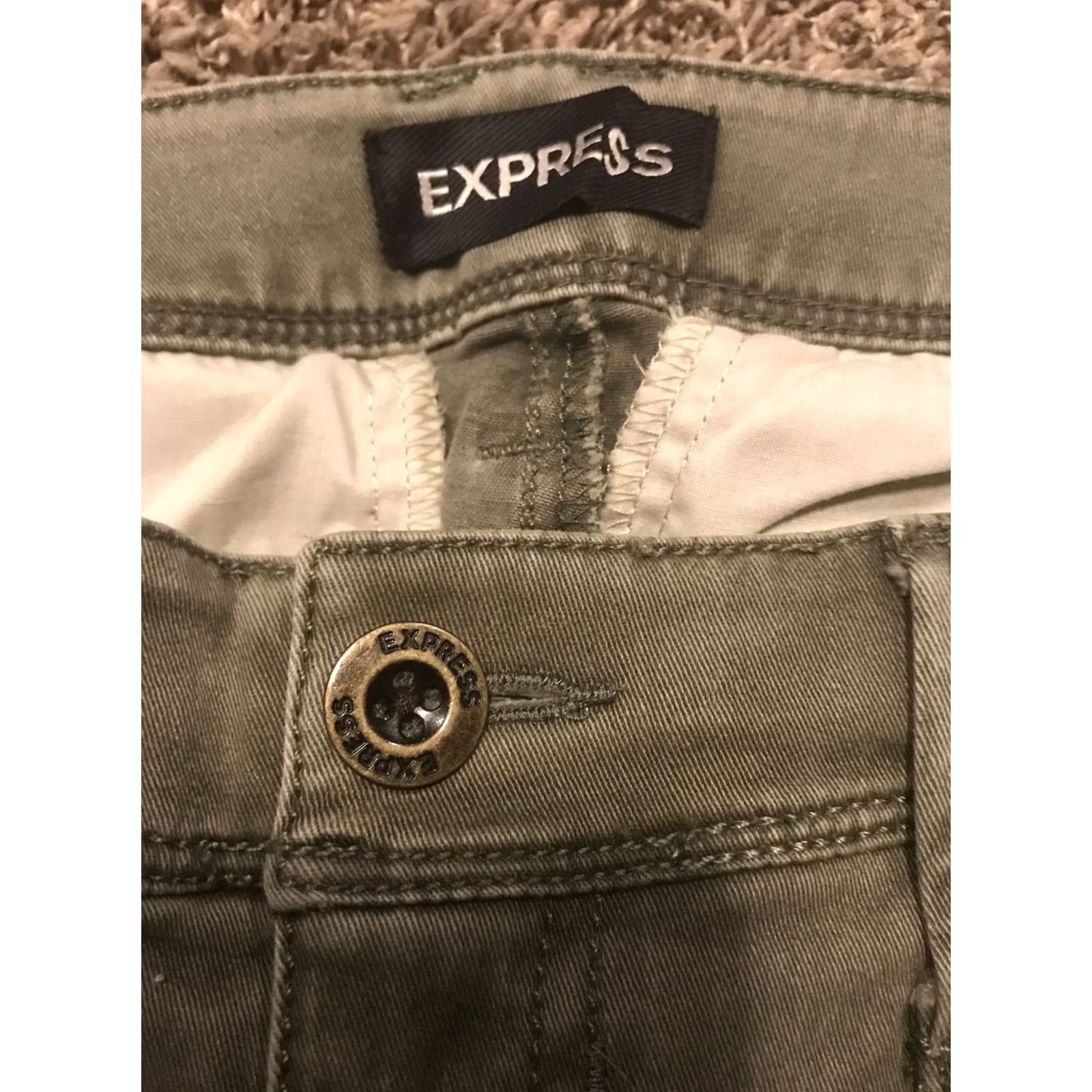 Express Express Jeans Shirt? Size 27" / US 4 / IT 40 - 2 Thumbnail