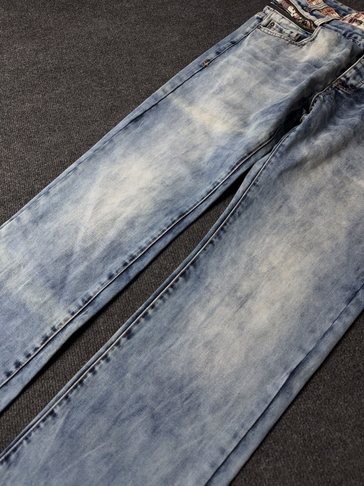 Desigual Y2k Vintage 00s Japanese Retro Desigual Waist Zip Denim Size US 34 / EU 50 - 8 Thumbnail