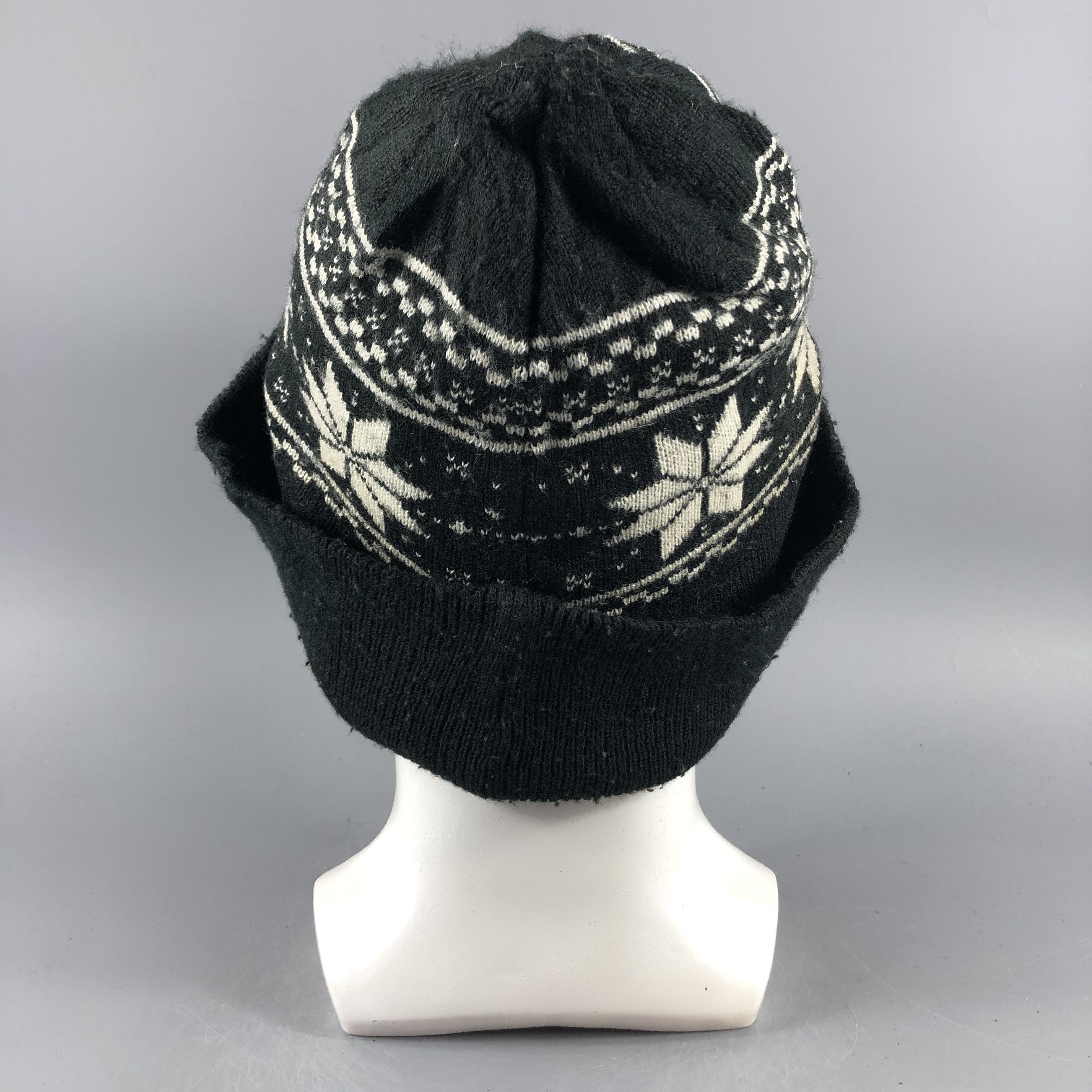 Japanese Brand × Vintage Unknown Fair Isle Beanie Snow Hat Snow Cap -D320 Size ONE SIZE - 2 Thumbnail