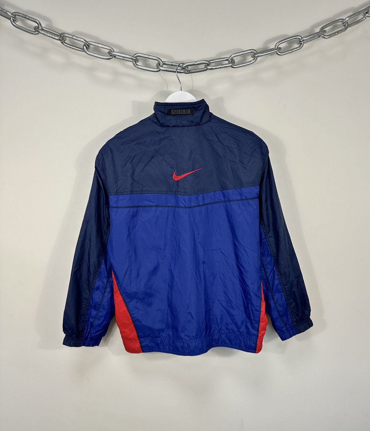 Nike Vintage Nike Baggy Drill Swoosh USA Hype Track Top Jacket Size US XS / EU 42 / 0 - 1 Thumbnail