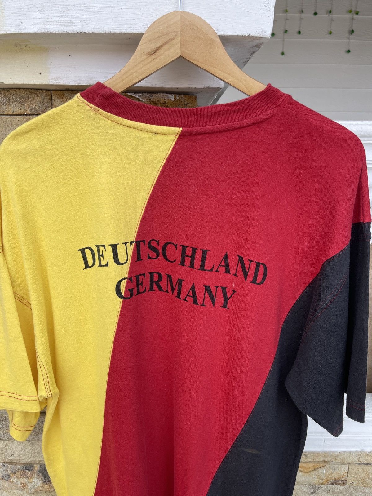 Vintage Last Drop🔥Rare🔥Vintage Deutschland Germany T-Shirt Size US XL / EU 56 / 4 - 5 Thumbnail