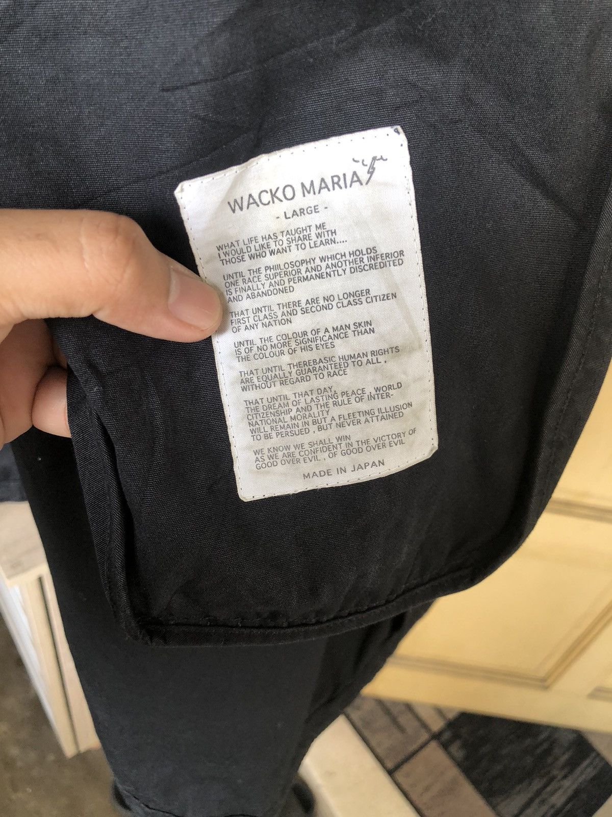 Wacko Maria Vintage Guilty Parties Big Print "I am very Good" Parka Size US L / EU 52-54 / 3 - 10 Thumbnail