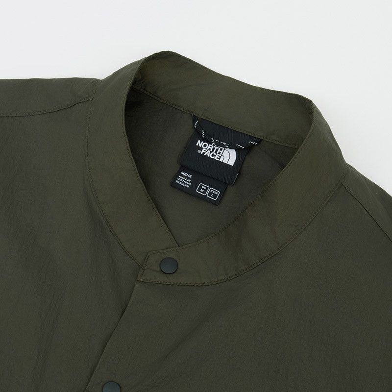 The North Face Urban Exploration BAND COLLAR CLIMBING SHIRT Military Olive Size US M / EU 48-50 / 2 - 12 Thumbnail