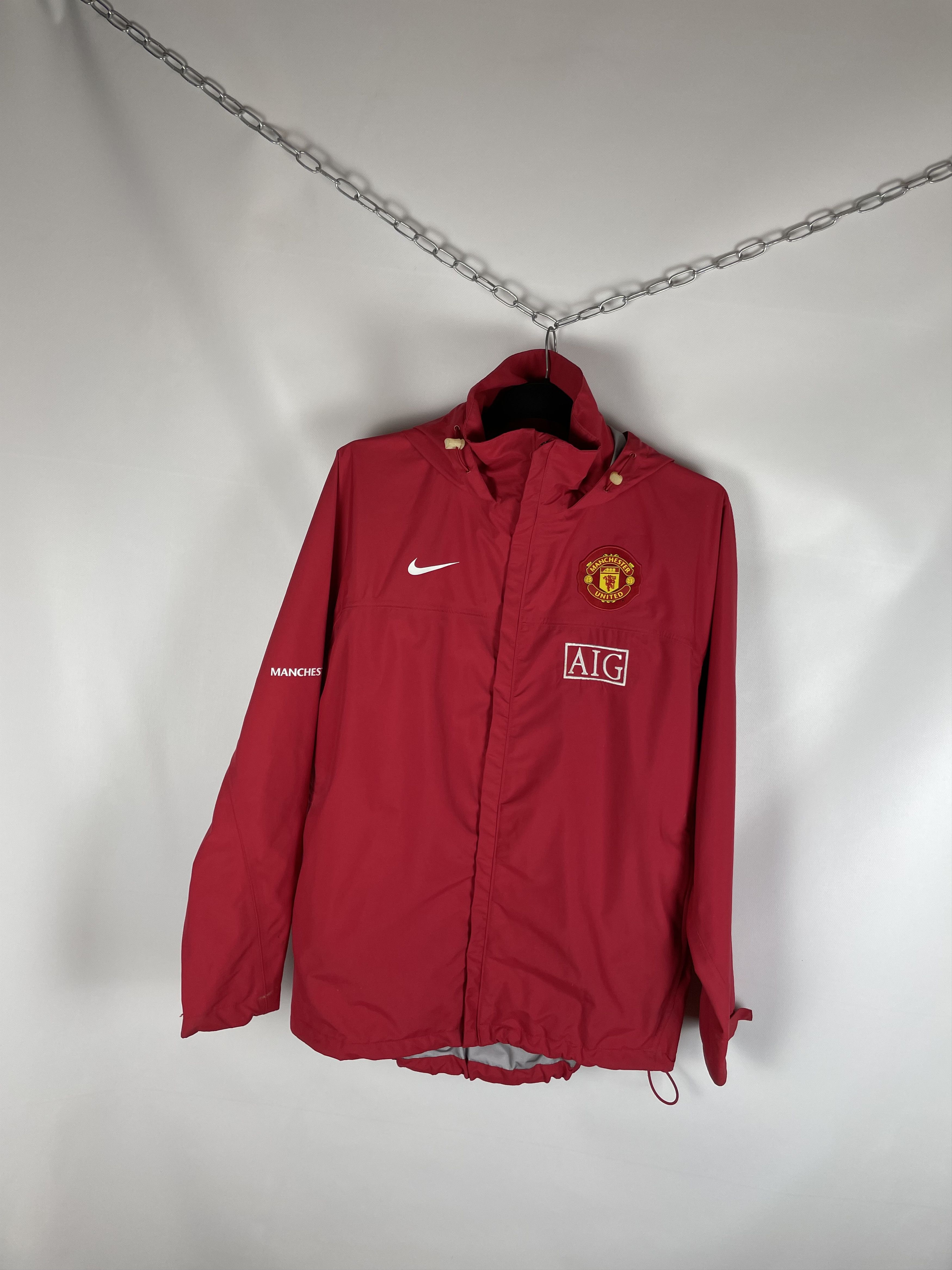 Nike y2k Nike Manchester United jacket Size US XL / EU 56 / 4 - 2 Thumbnail