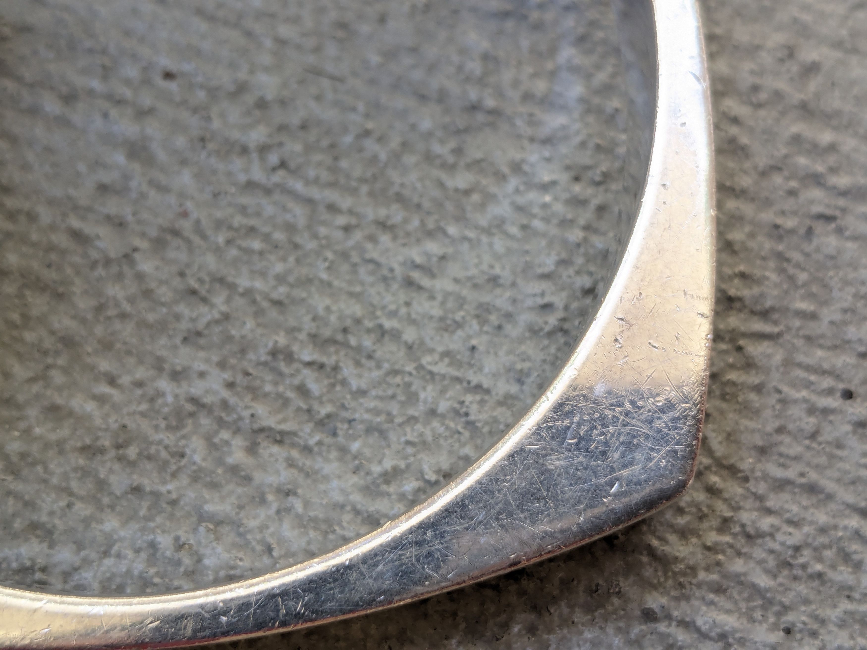 Gucci × Tom Ford × Vintage Gucci Sterling Silver Bracelet Modern Industrial 7.25 Bangle Size ONE SIZE - 10 Thumbnail