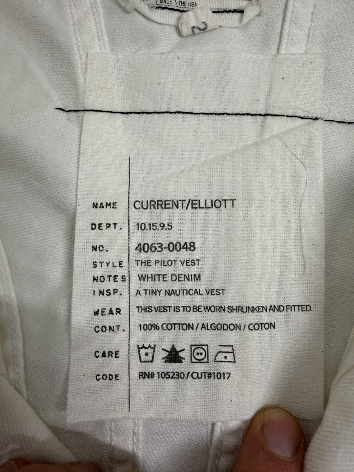 Current/Elliot Current Elliott Multi-Buttons Vest Size XS / US 0-2 / IT 36-38 - 11 Thumbnail