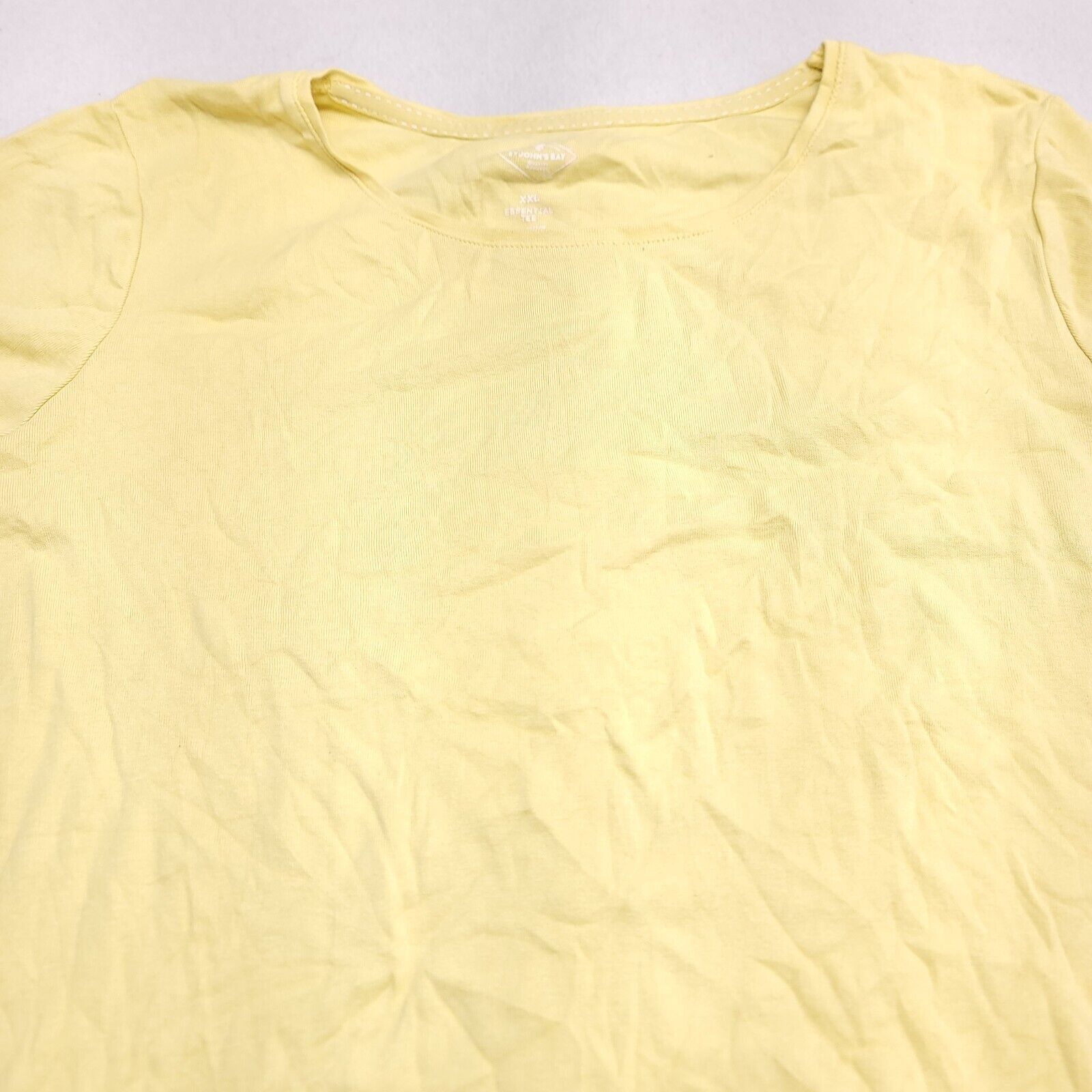 St. Johns Bay St John's Bay Casual Pullover Shirt Womens Size 2XL Yellow Size XXL / US 16-18 / IT 52-54 - 1 Thumbnail