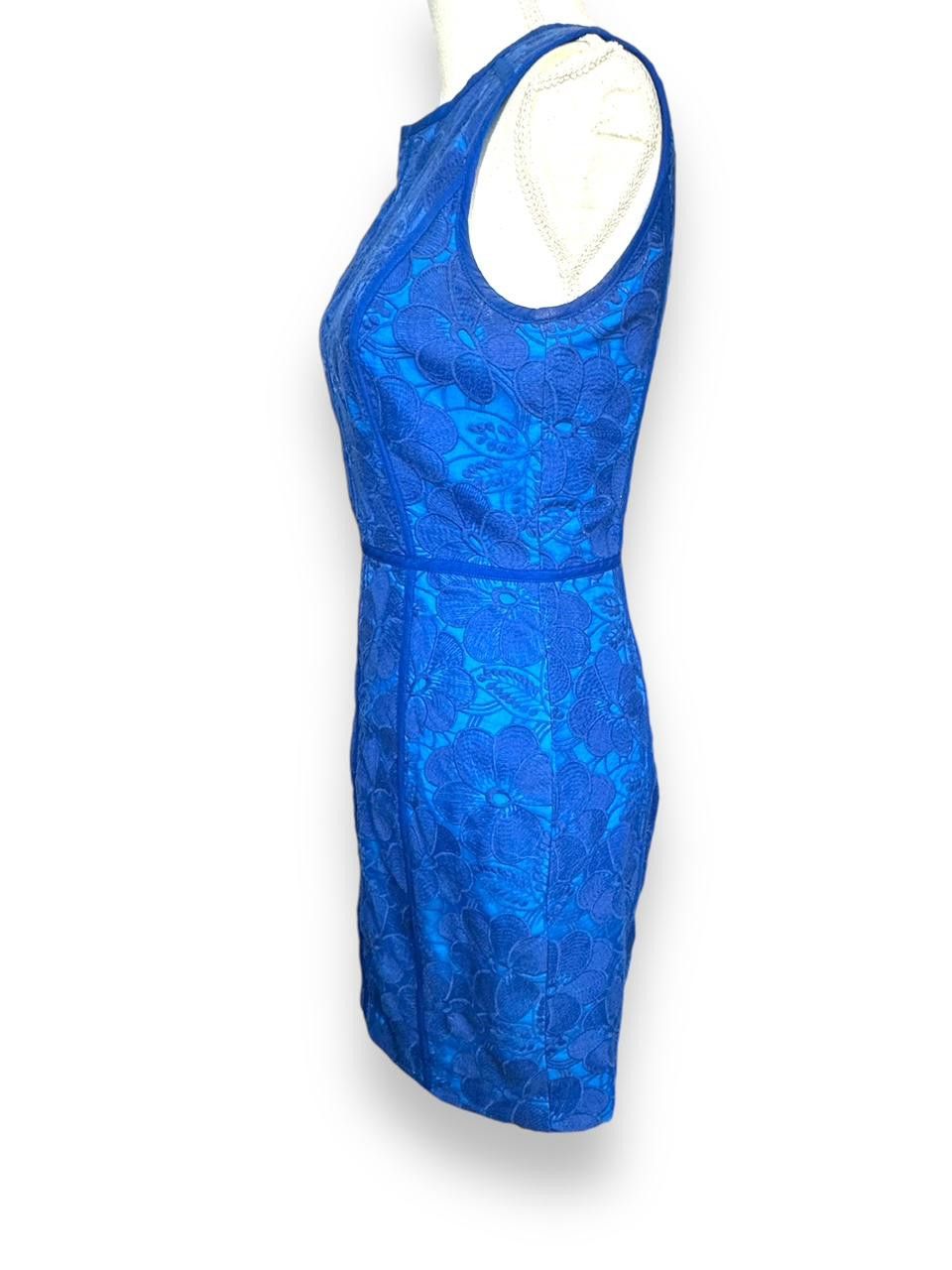 Designer Cynthia Steffe Eleonara Floral Lace Sheath Dress 4 Size S / US 4 / IT 40 - 2 Thumbnail