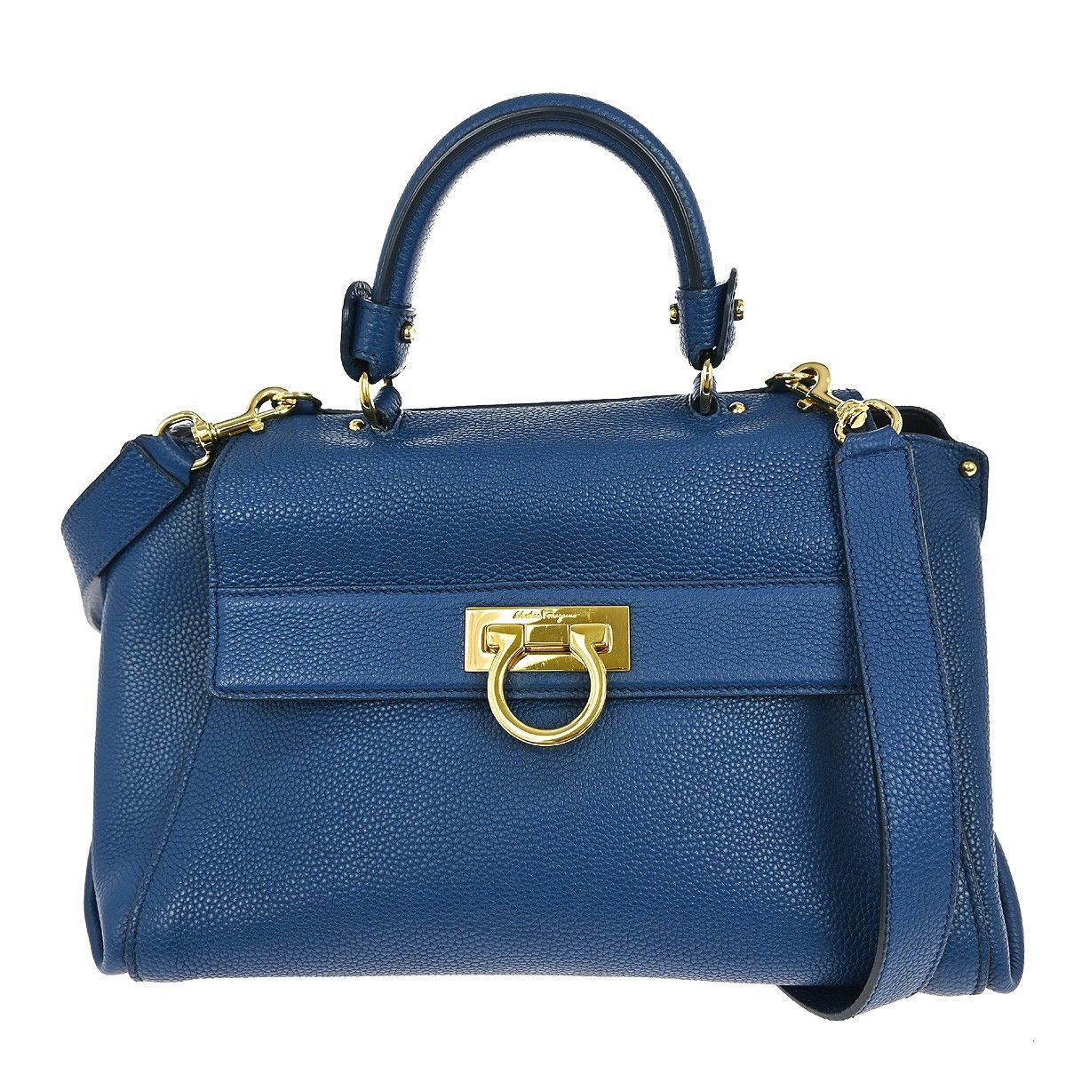 Salvatore Ferragamo Salvatore Ferragamo Sofia Satchel Leather Size ONE SIZE - 1 Thumbnail