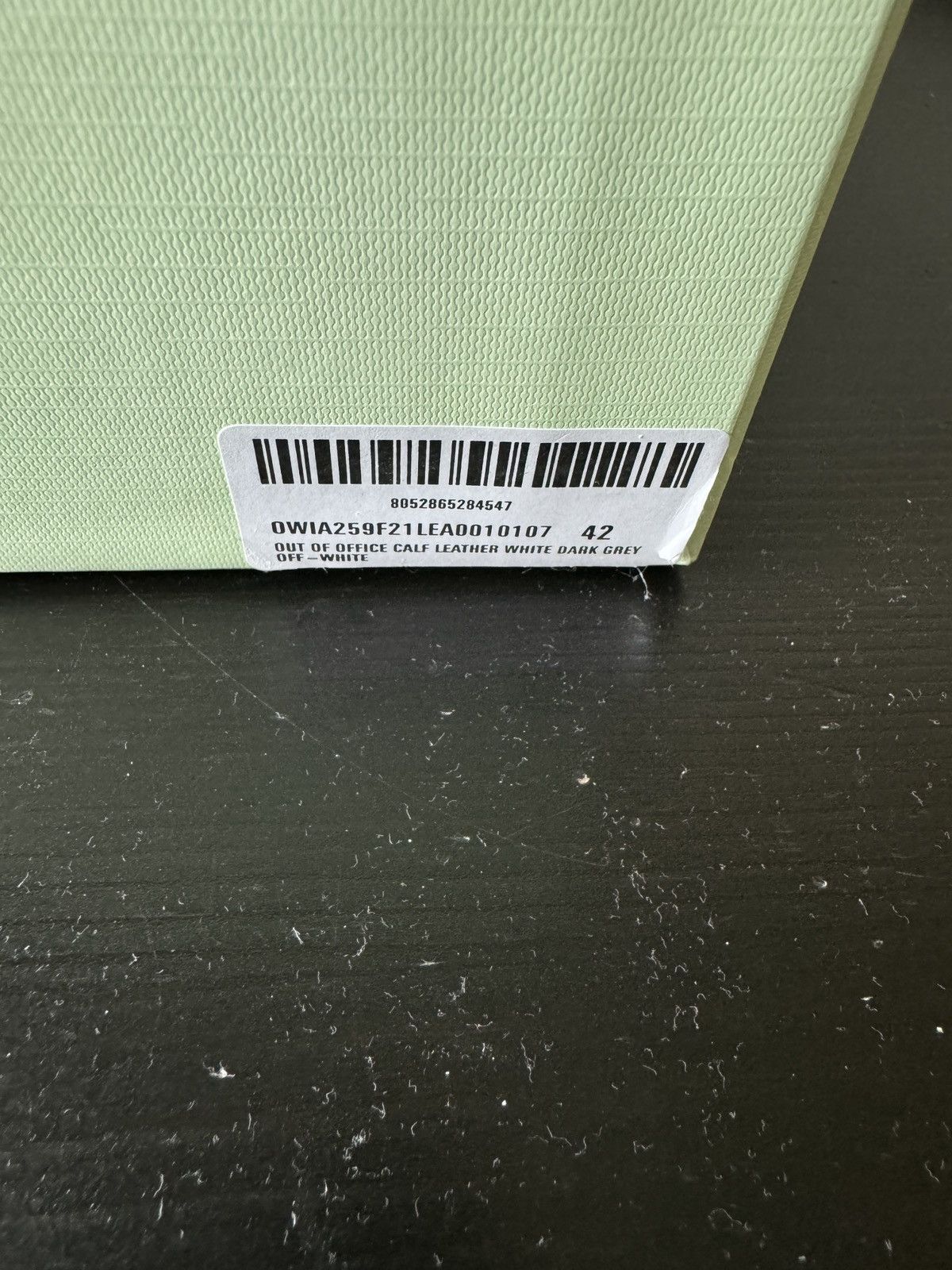 Off-White Off-White Out Of Office “OOO” Black/White Size US 8.5 / EU 41-42 - 9 Thumbnail