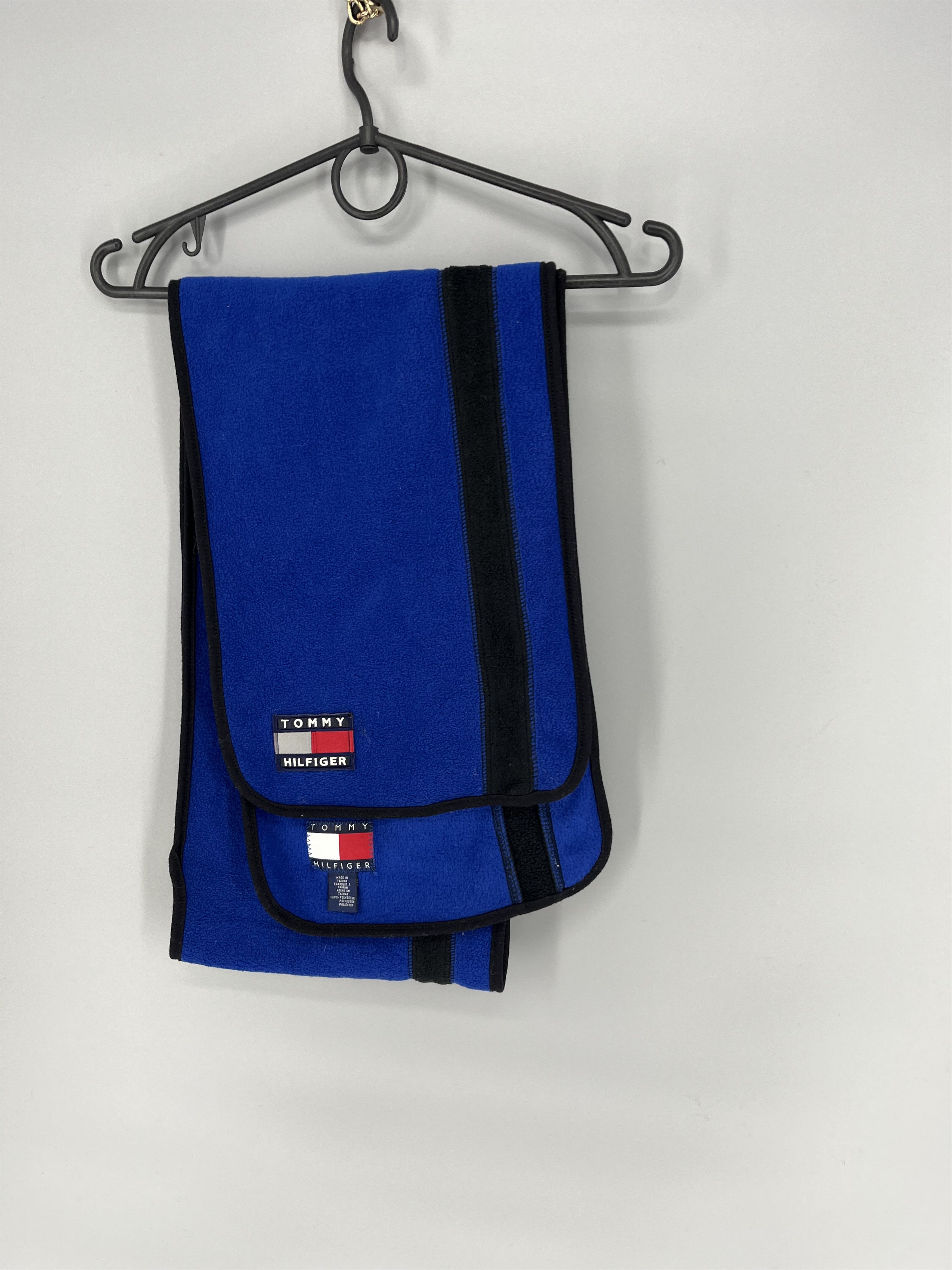 Tommy Hilfiger Vintage 90s Tommy Hilfiger fleece scarf Streetwear Style Size ONE SIZE - 3 Thumbnail