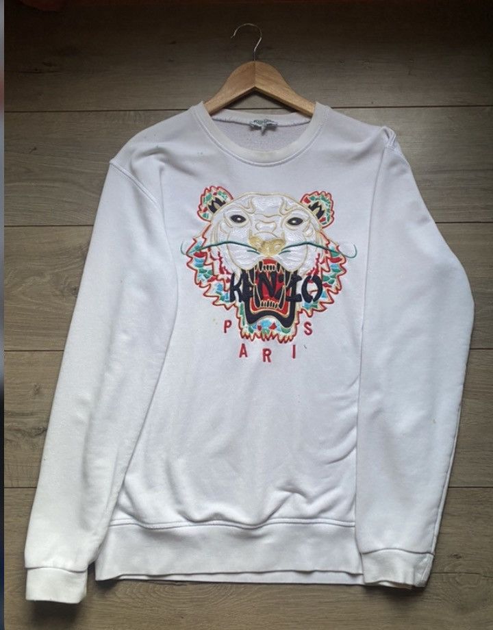 Kenzo Vintage Sweatshirt Kenzo Tiy-Dye Sweatshirt Veryrare Size US L / EU 52-54 / 3 - 1 Thumbnail