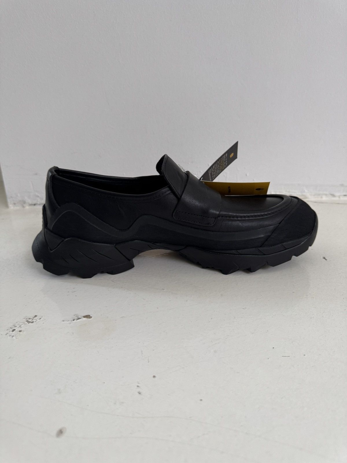 ROA ROA Black Loafer Low-top Shoes Size US 12 / EU 45 - 5 Thumbnail