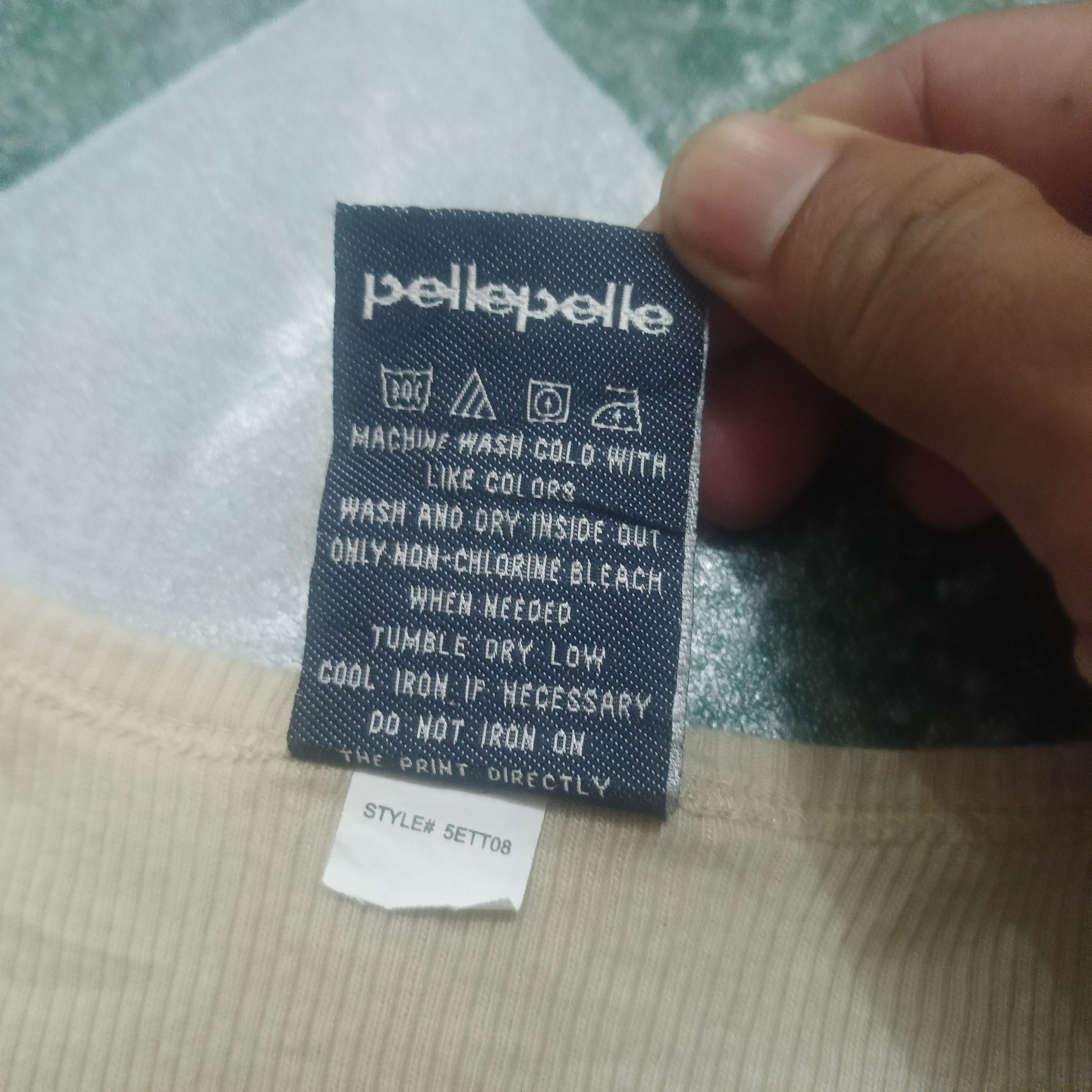 Pelle Pelle × Vintage Rare Pelle Pelle Tank Top Sleeveless Stretchable Size US M / EU 48-50 / 2 - 2 Thumbnail