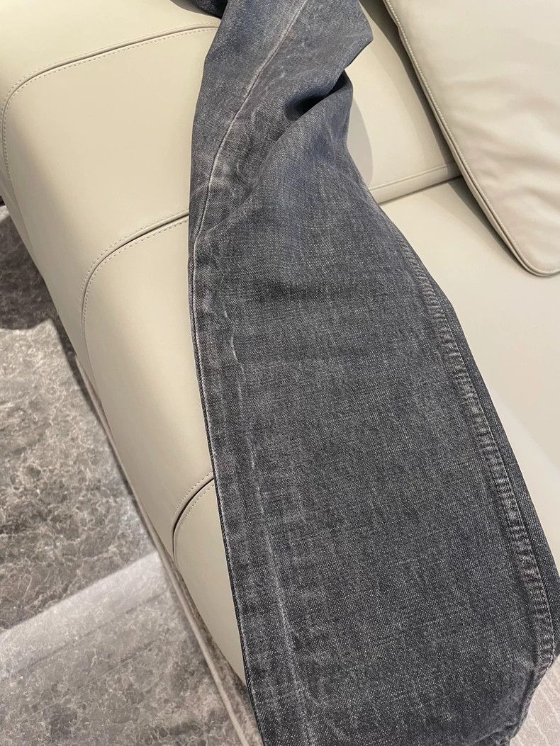 Helmut Lang HELMUT LANG size31 Dark grey straight jeans Size US 31 - 6 Thumbnail