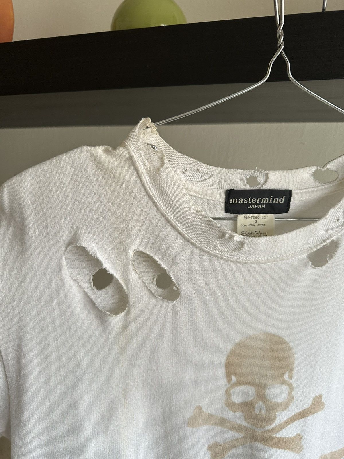 Mastermind Japan Mastermind Japan Love & Peace Thrashed Tshirt Size US S / EU 44-46 / 1 - 4 Thumbnail