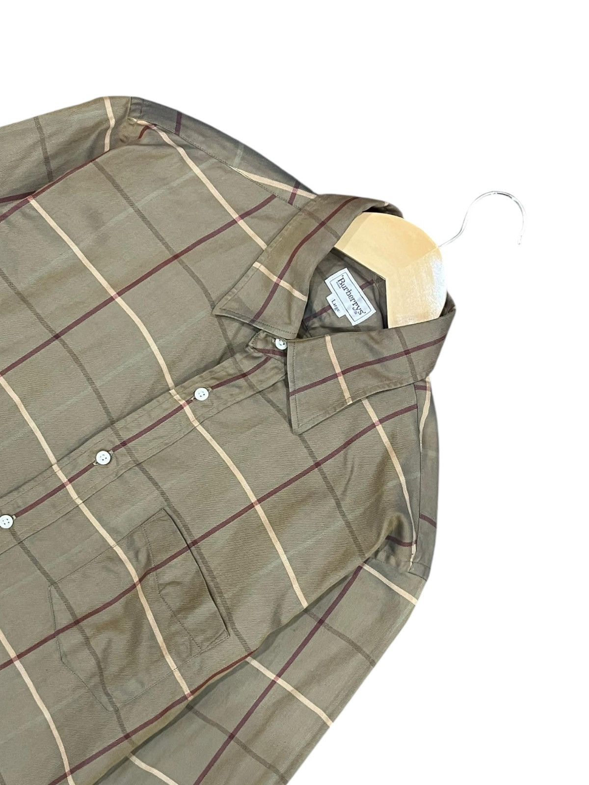 Burberry × Vintage Burberry Nova Check Shirt Size US S / EU 44-46 / 1 - 2 Thumbnail