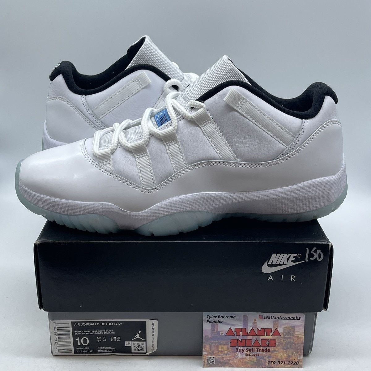 Jordan Brand Air jordan 11 low legend blue Size US 10 / EU 43 - 1 Thumbnail