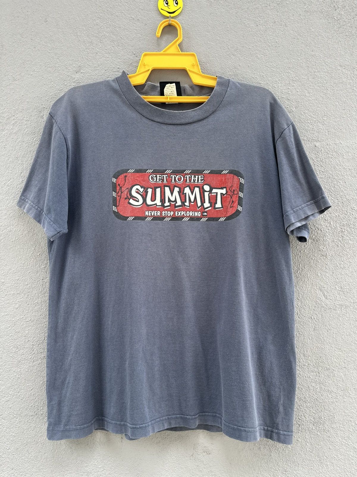 The North Face Thrashed Vintage TNF Rock Solid Summit Faded Tee Size US M / EU 48-50 / 2 - 1 Thumbnail