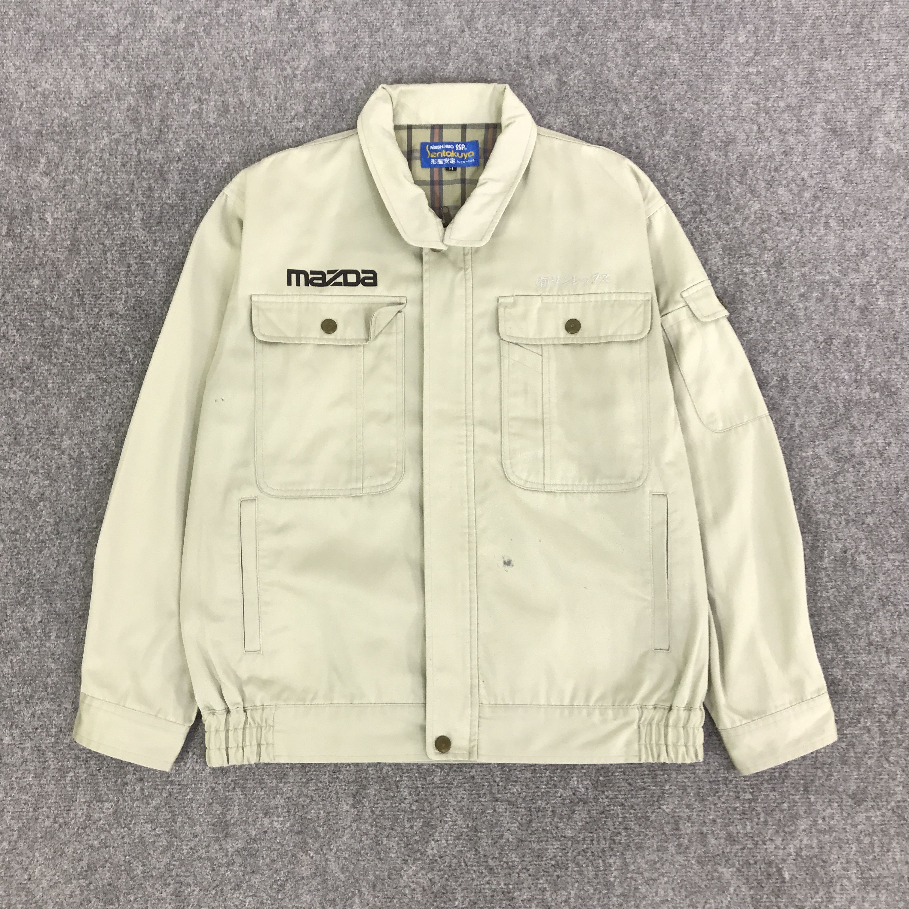 Japanese Brand MAZDA RACING JAPAN UNIFORM CUSTOM JACKET K100B6 Size US L / EU 52-54 / 3 - 2 Thumbnail