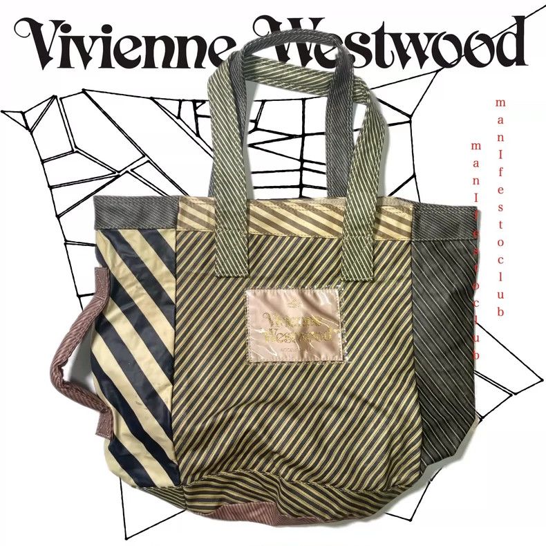 Vivienne Westwood Vivienne Westwood Environmental protection patchwork canva Size ONE SIZE - 1 Thumbnail