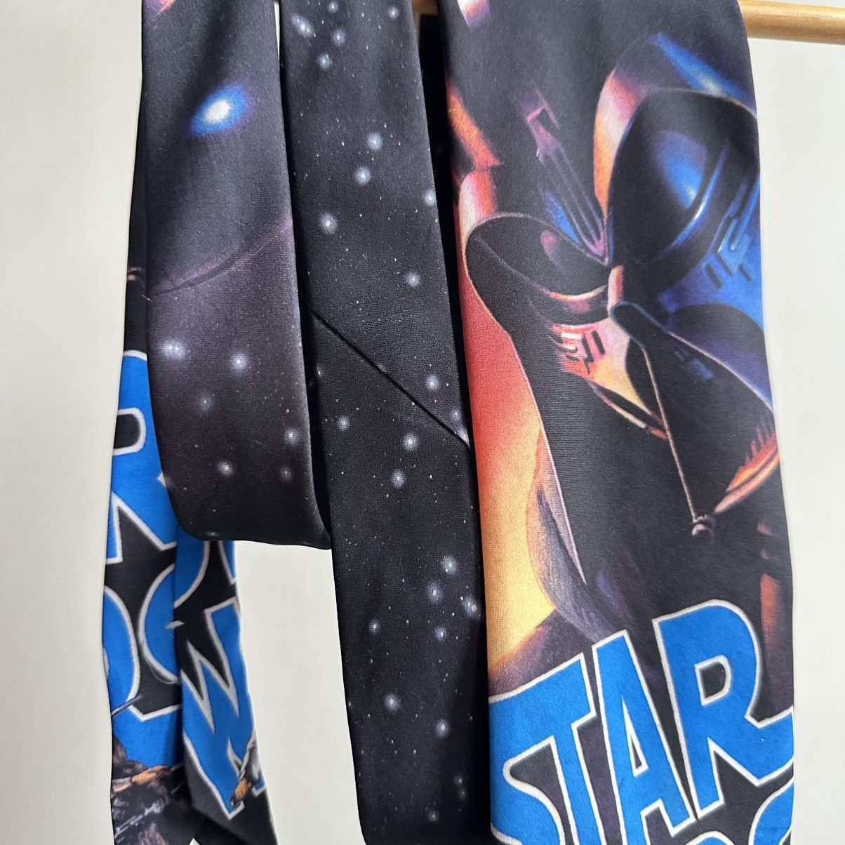 Ralph Marlin × Star Wars × Vintage Vintage 1994 Ralph Marlin Star Wars Graphic Tie Size ONE SIZE - 3 Thumbnail