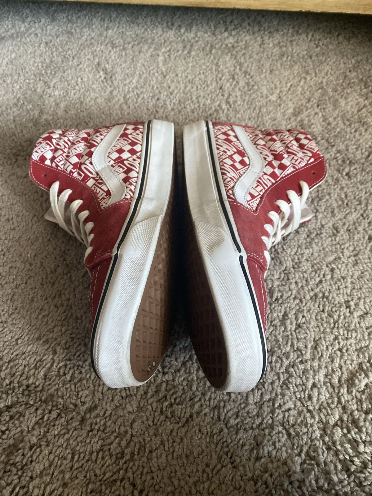 Vans Vans off the wall sk8 hi top sneakers size 10 Size US 10 / EU 43 - 16 Thumbnail