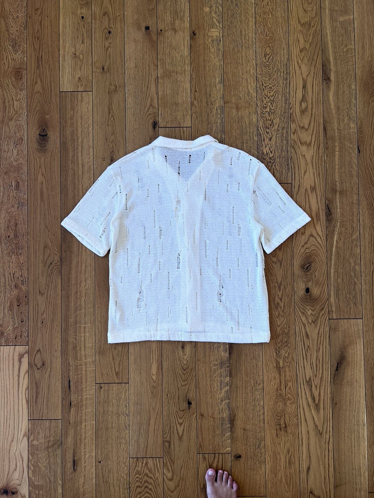 Japanese Brand × Vintage × Zara White Button-Up Shirt - Zara Man Size US L / EU 52-54 / 3 - 9 Thumbnail