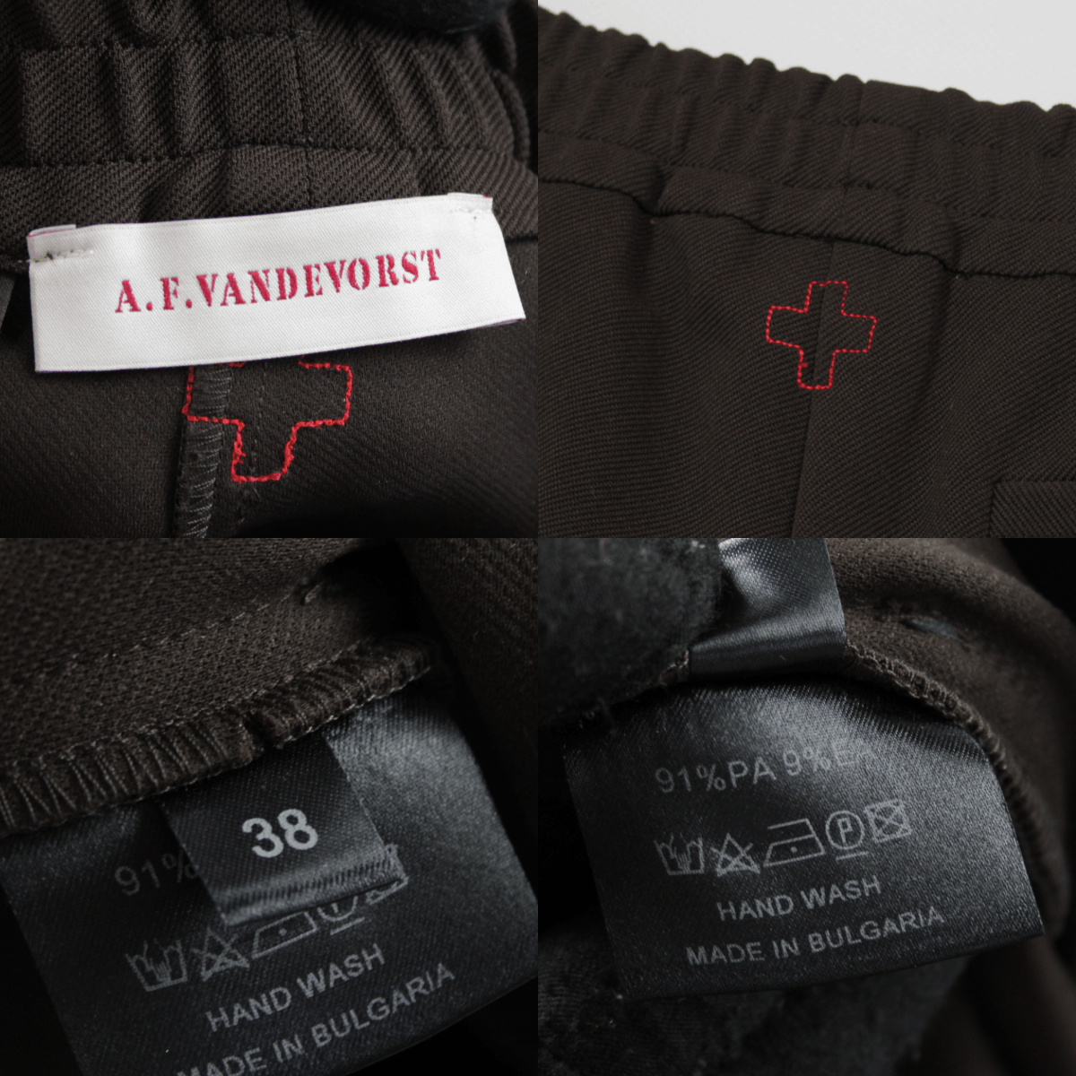 A.F. Vandevorst 2017 Fall Runway Stripe Riding Pants Size 26" / US 2 / IT 38 - 9 Thumbnail
