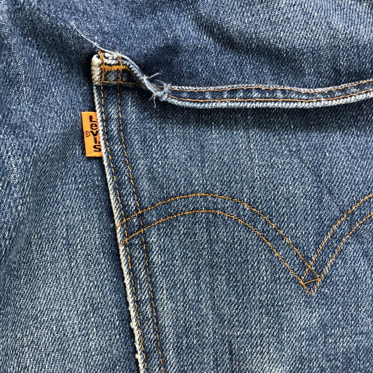 Levi's × Levi's Vintage Clothing × Vintage 🇯🇵Vintage 80s Levis 517 Orange Tab J02 Bootcut Flared Jeans Size US 28 / EU 44 - 10 Thumbnail