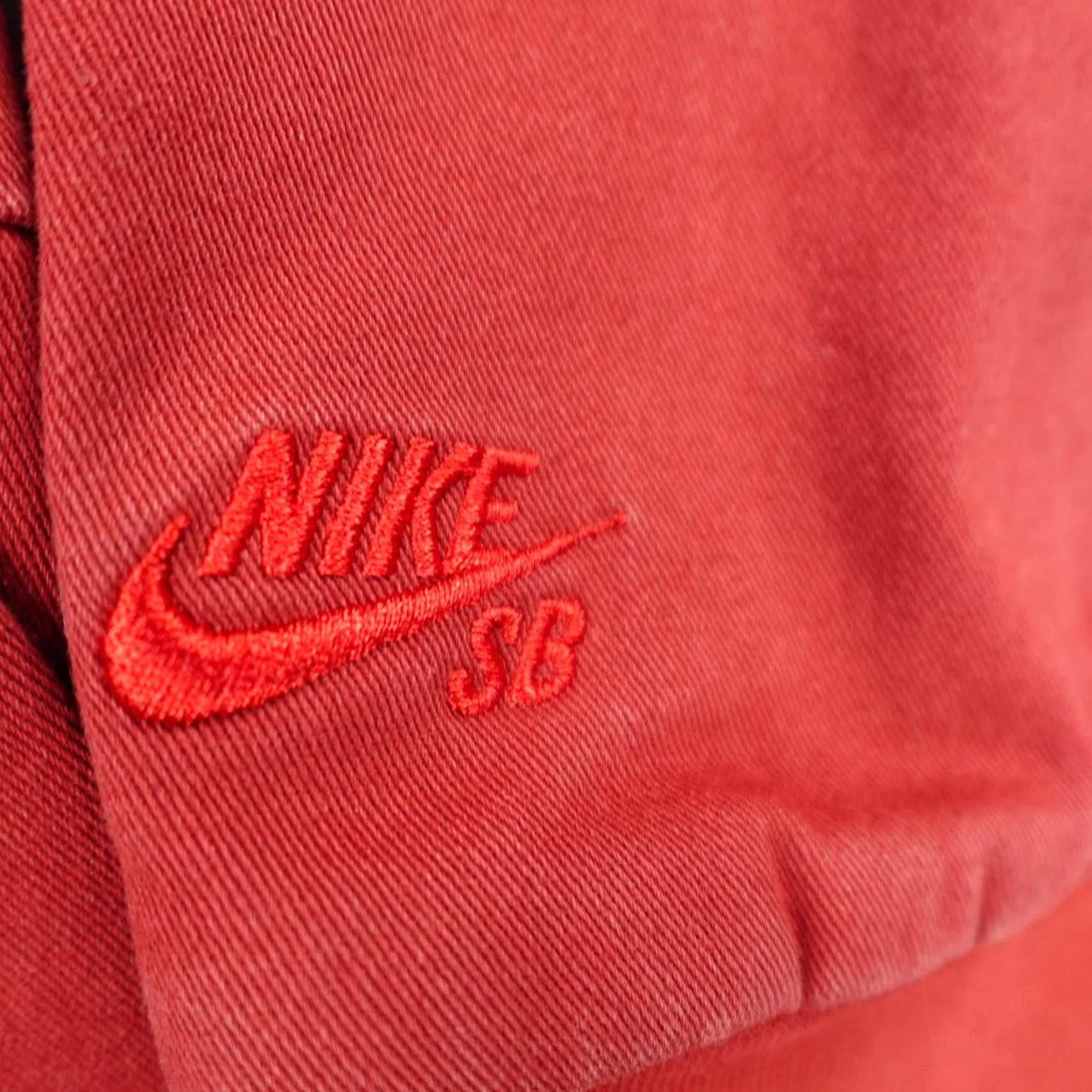 Nike Nike Jacket Mens Large Red SB Everett Anorak Canvas Pullover Skateboarding Skate Size US L / EU 52-54 / 3 - 4 Thumbnail