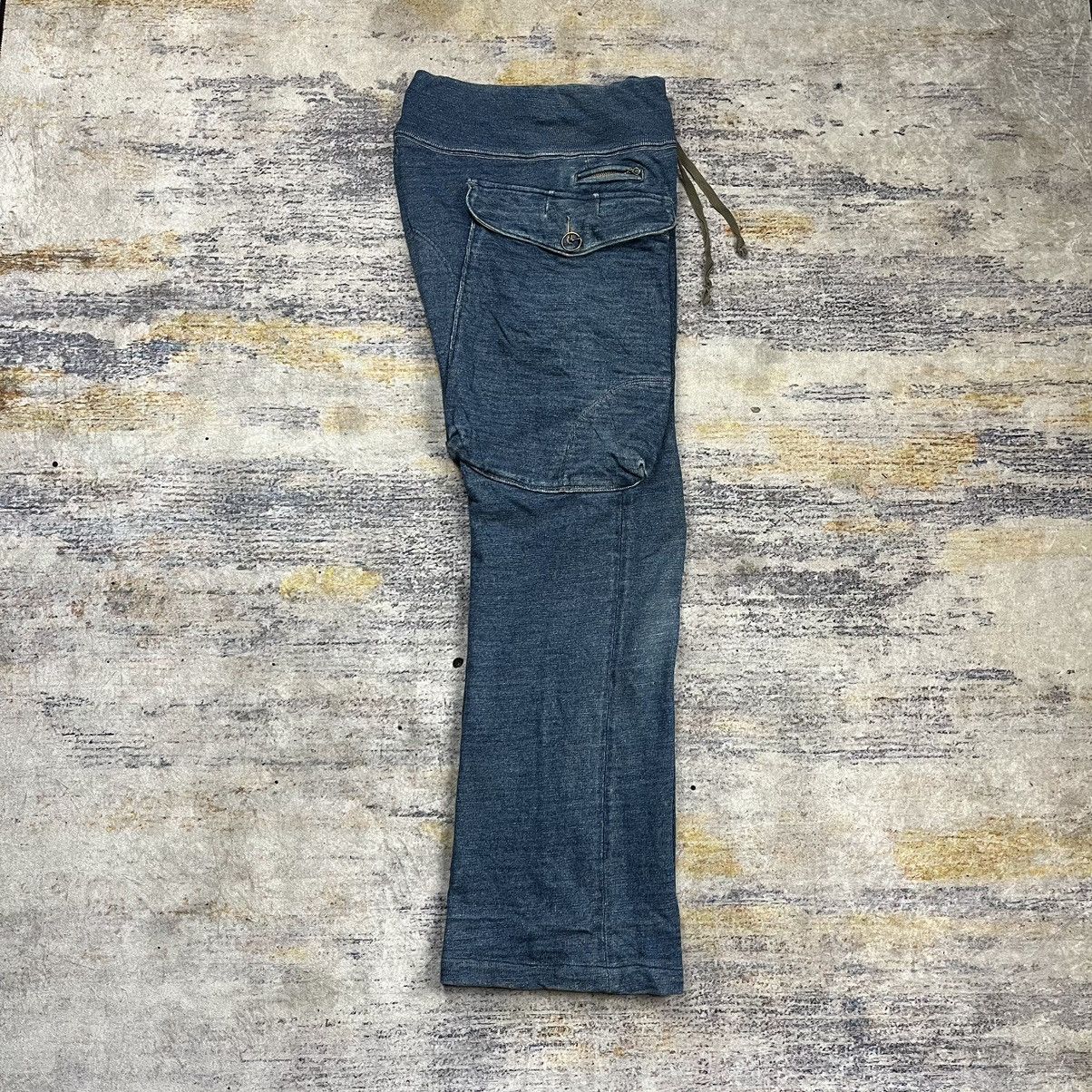 Kapital Kapital indigo big pocket cargo sweat pants Size US 32 / EU 48 - 2 Thumbnail
