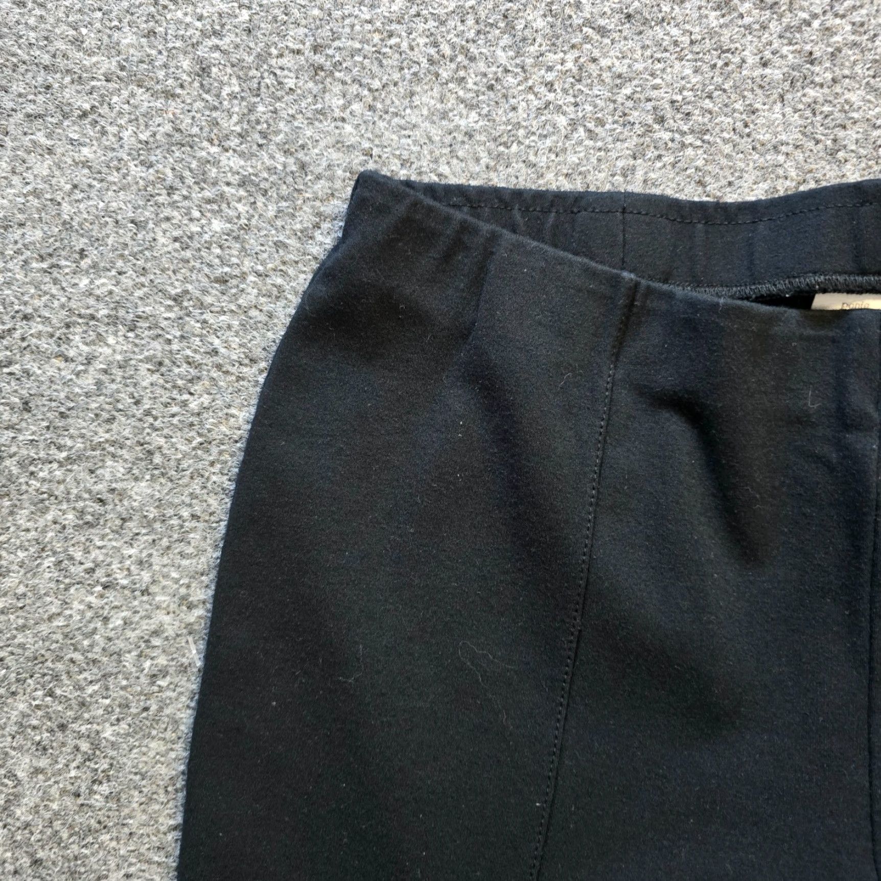 J. Jill J Jill Pants Women Medium Black Ponte Slim Leg Cropped Stretch Pull On Capsule Size 27" / US 4 / IT 40 - 3 Thumbnail
