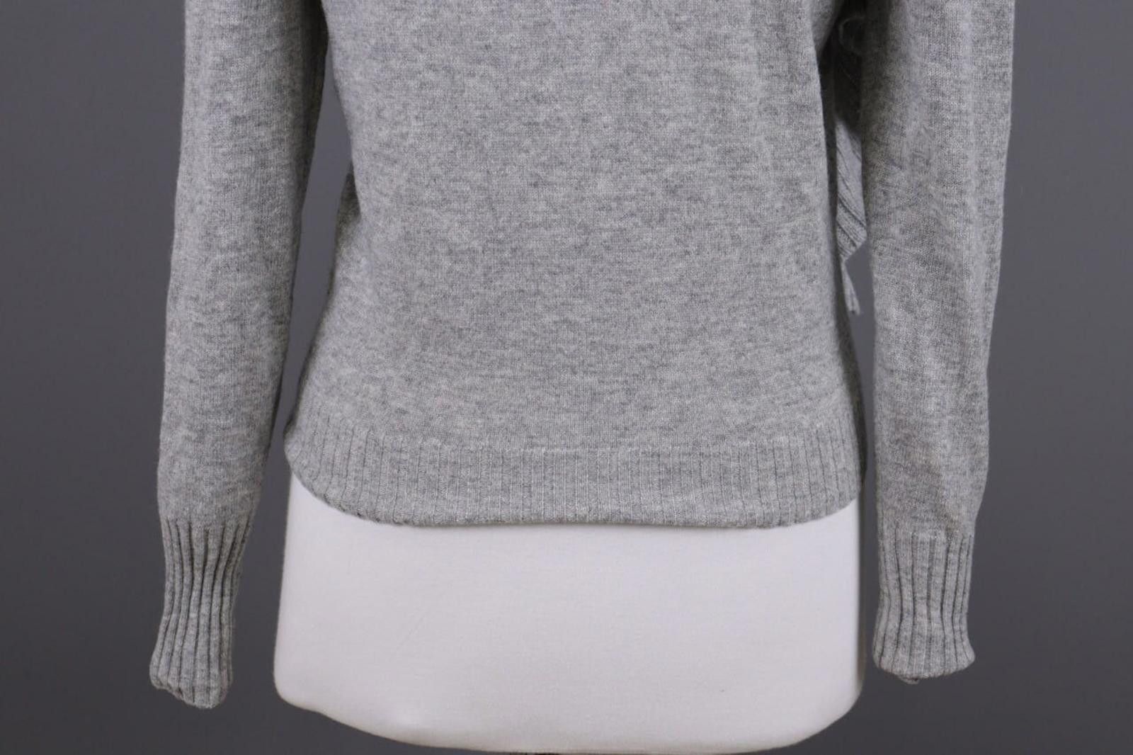J.Crew J.Crew 100% Cashmere Gray Knit Cardigan Sweater Size XS Size XS / US 0-2 / IT 36-38 - 11 Thumbnail